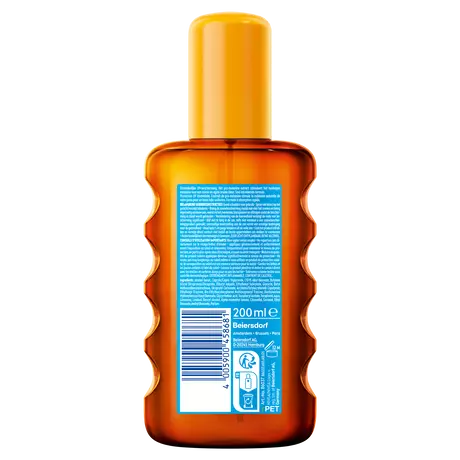 NIVEA SUN Protect & Bronze Zonnebrand Olie Spray SPF 20 200 ML
