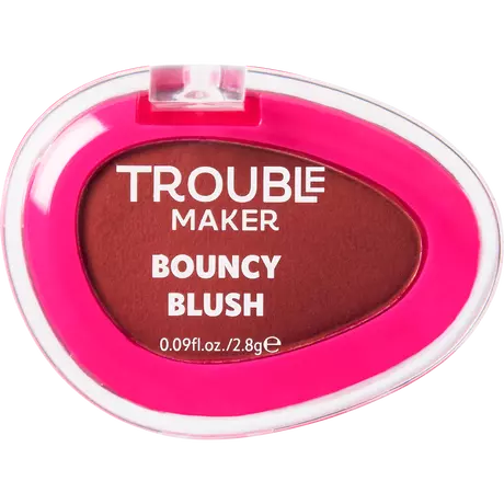 Trouble Maker Bouncy Blush Stain Rebound Red