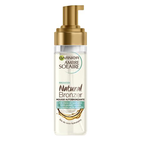 Garnier Ambre Solaire Self Tan Mousse Zelfbruiner voor Lichaam & Gezicht 200ML