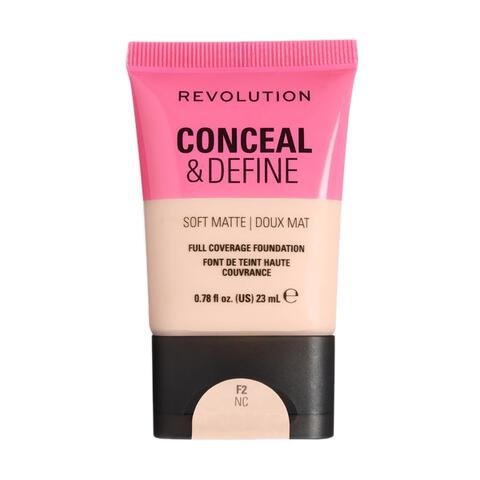 Revolution Conceal & Define Foundation F2Nc