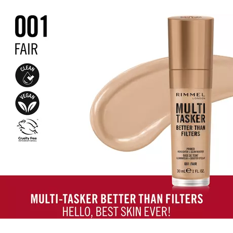 Rimmel London Multi-Tasker Better Than Filters Primer 001 Fair