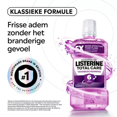 Listerine® Total Care Tandbescherming Mondwater 500 ML