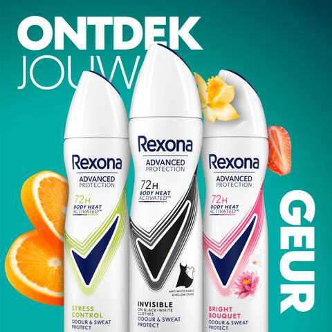 Rexona Woman Advanced Protection Invisible B&W Deodorant Spray 150 ML