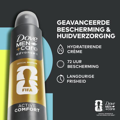 Dove Men+Care Advanced Active Comfort Deodorant Spray 150 ML