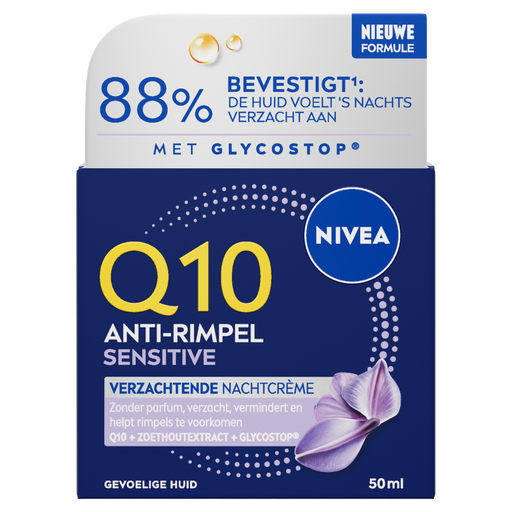 NIVEA Q10 Power Anti-Rimpel Sensitive Hydraterende Nachtcrème 50 ML