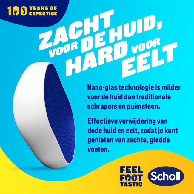 Scholl Voetvijl Nano Glas