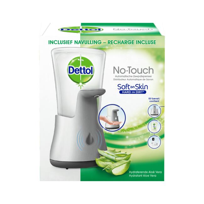 bus Skim George Hanbury Dettol No Touch Zeepdispenser Met Aloë Vera Handzeep Navulling 250 ML 250  ML | Etos