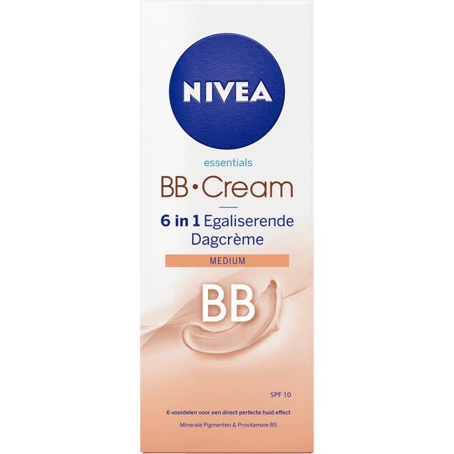 NIVEA Essentials BB Cream Medium SPF10 50 ML
