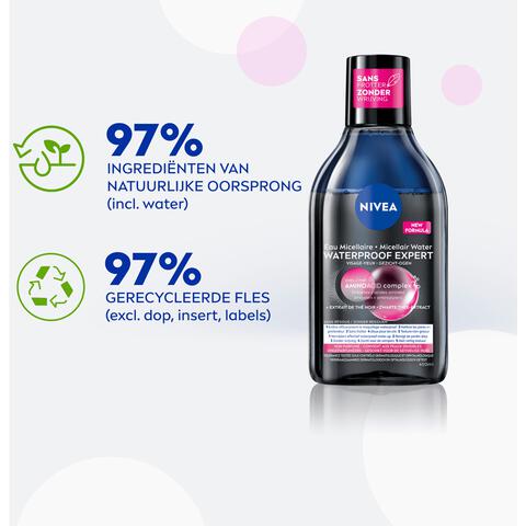 NIVEA Waterproof Expert Micellair Water 400 ML