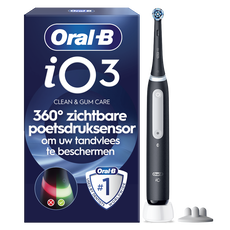 Oral-B iO 3s Zwart Elektrische Tandenborstel
