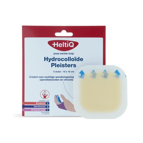 HeltiQ Hydrocolloid Pleisters 5 stuks