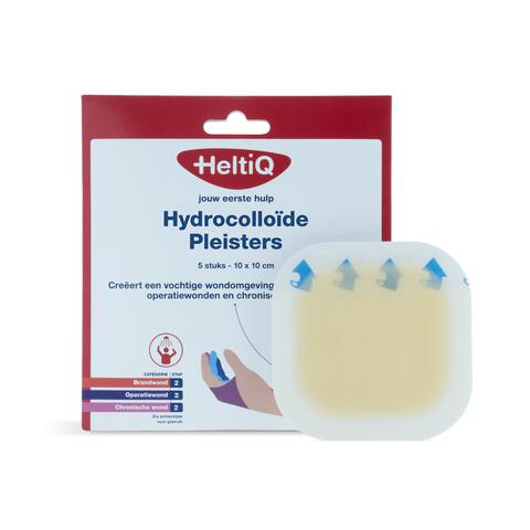 HeltiQ Hydrocolloid Pleisters 5 stuks
