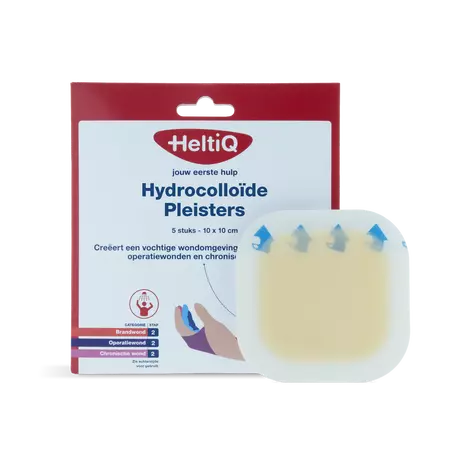 HeltiQ Hydrocolloid Pleisters 5 stuks