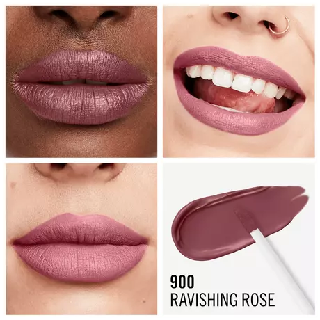 Rimmel London Lasting Mega Matte Liquid Lipstick 900 Ravishing Rose