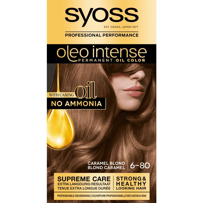 Syoss Oleo Intense 6-80 Caramel Blond Haarverf