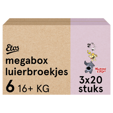 Etos Woezel & Pip Luierbroekjes Extra Large Megabox Maat 6 16+ kg 60 stuks