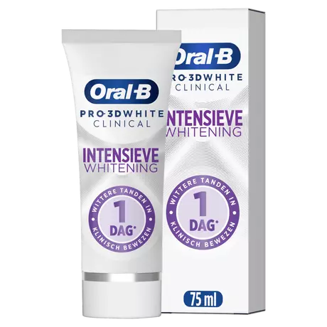 Oral-B Pro 3D White Clinical Intensieve Whitening Tandpasta 75 ML