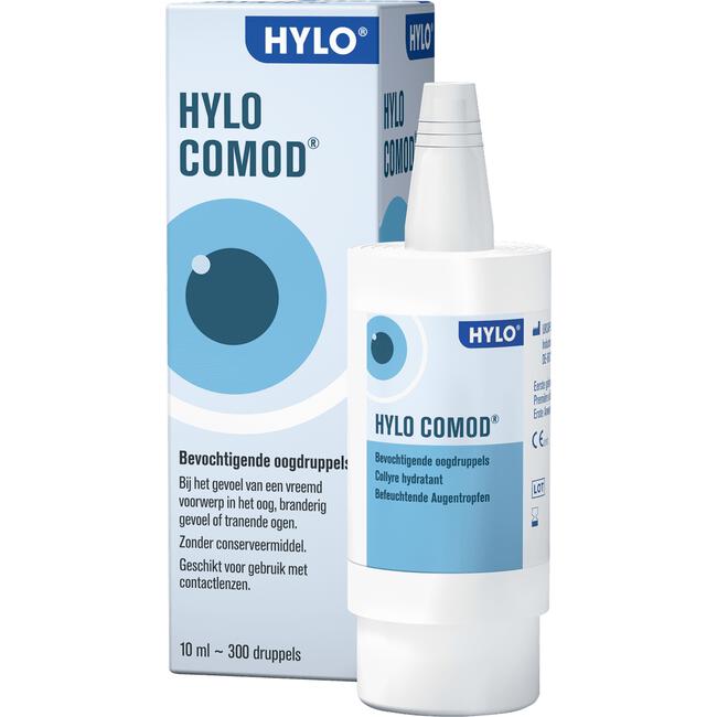 HYLO Comod Bevochtigende Oogdruppels 10 ML  