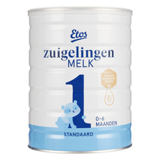 Etos Zuigelingenmelk Standaard 1 met melkvet voor baby's van 0 - 6 maanden - 800 gram