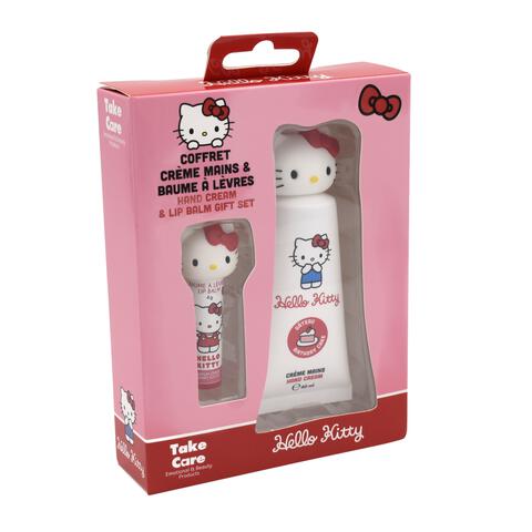 Fancy Label Hello Kitty Gift Set Hand Creme 40 Ml En Lip Balm