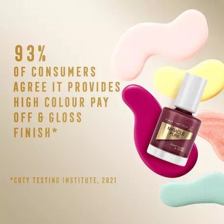 Max Factor Miracle Pure Vegan Nagellak 373 Regal Garnet