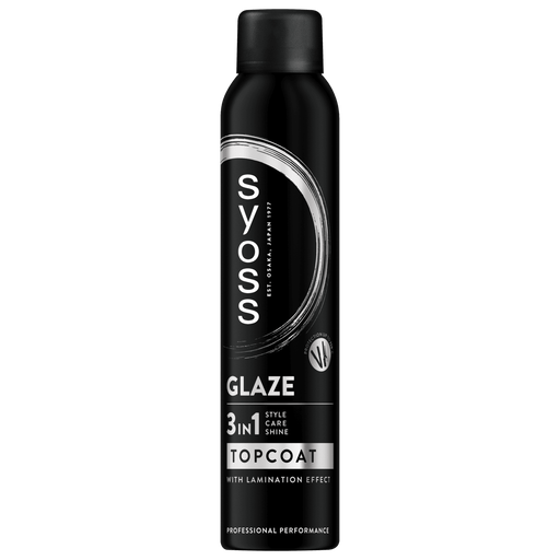 Syoss Glaze Topcoat Spray 200 ML