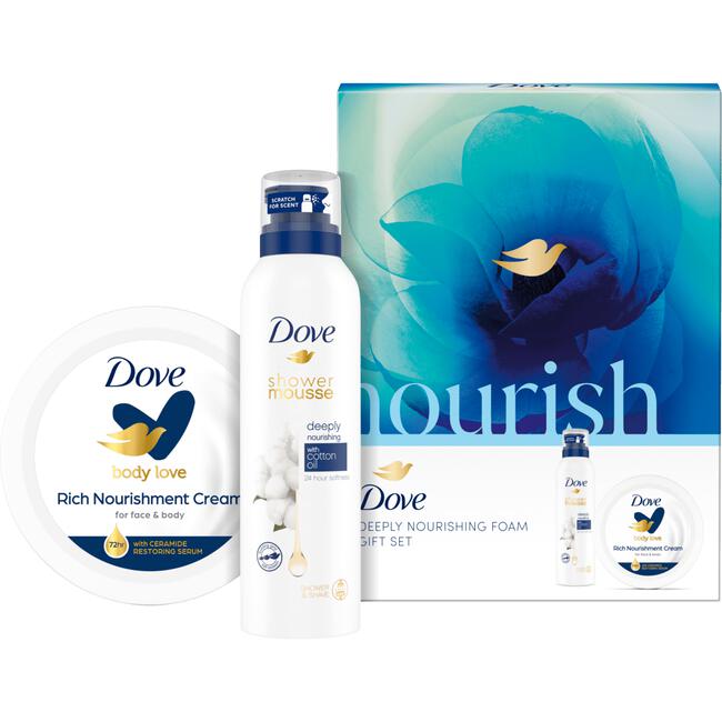 Dove Douchefoam & Voedende Crème set
