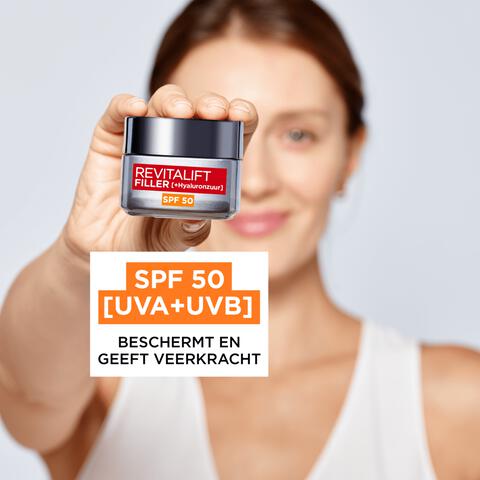 L'Oréal Paris Revitalift Filler Anti-Aging Dagcrème SPF50 50 ML