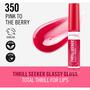 Rimmel London Thrill Seeker Glassy Gloss Lipgloss 350 Pink To The Berry 10 ML