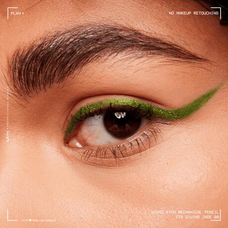 NYX Professional Makeup Vivid Rich Mechanical Pencil It's Giving Jade