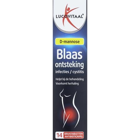 Lucovitaal D-Mannose Bruistablet 14 stuks