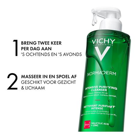 Vichy Normaderm Phytosolution Purifying Gel Cleanser 400 ML