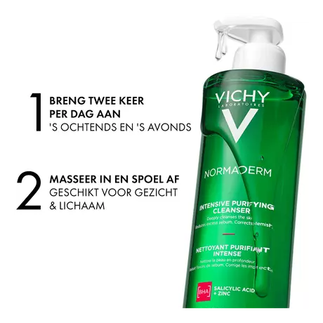 Vichy Normaderm Phytosolution Purifying Gel Cleanser 400 ML