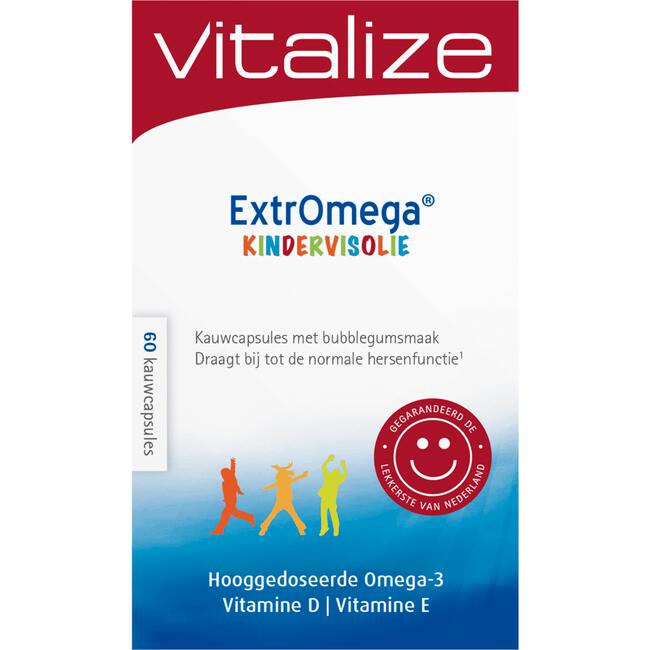 Vitalize ExtrOmega Kindervisolie Capsules