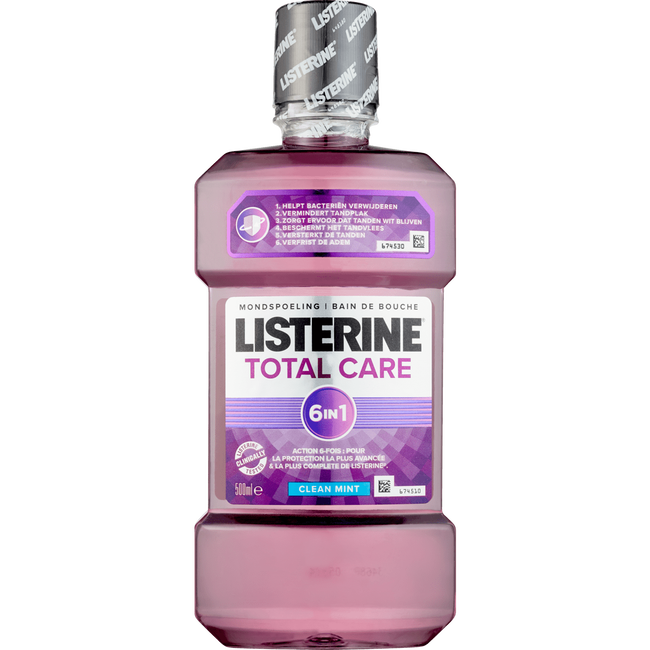 Verwonderend Listerine Total Care Clean Mint Mondwater 500 ML | Etos JB-91