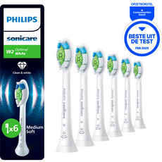 Philips Sonicare Optimal White Opzetborstel Wit 6 pack - HX6066/87