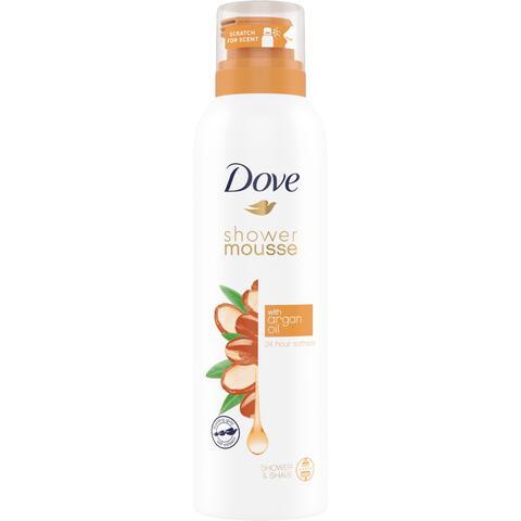 Dove Argan Oil Shower Mousse 200 ml