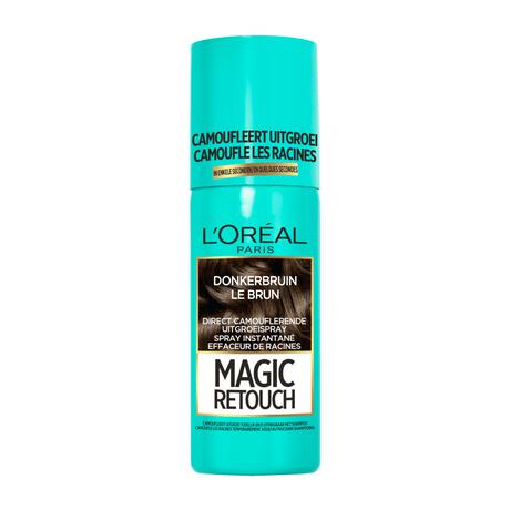 L'Oréal Paris Magic Retouch Camouflerende Uitgroeispray Donkerbruin 75 ML
