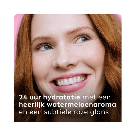 Labello Watermelon Shine Lippenbalsem 24u Hydratatie Roze 1 Stuk