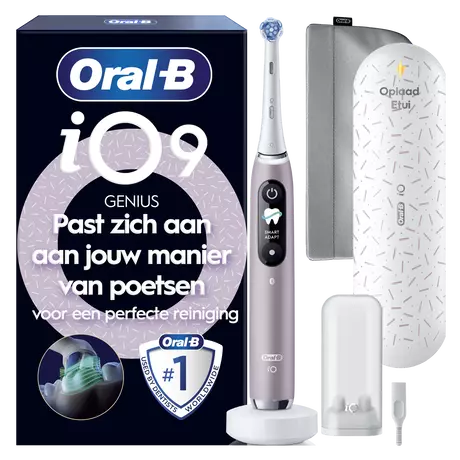Oral-B iO 9s Rose Quartz Elektrische Tandenborstel