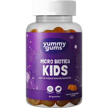 Yummygums kids Microbiotica gummies 60 stuks
