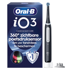 Oral-B iO 3s Zwart Elektrische Tandenborstel