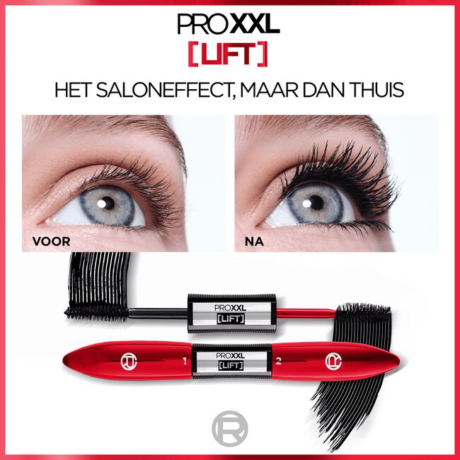 L'Oréal Paris PRO XXL Lift Mascara Zwart