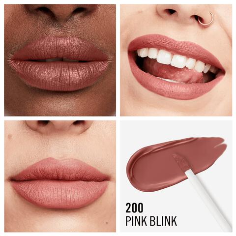 Rimmel London Lasting Mega Matte Liquid Lipstick 200 Pink Blink