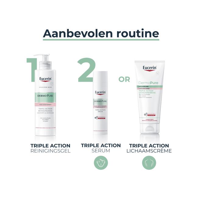 Eucerin DermoPure Triple Action Reinigingsgel