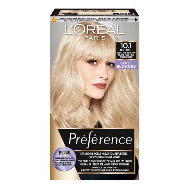 L'Oréal Paris Préférence Permanente Haarverf 10.1 Helsinki