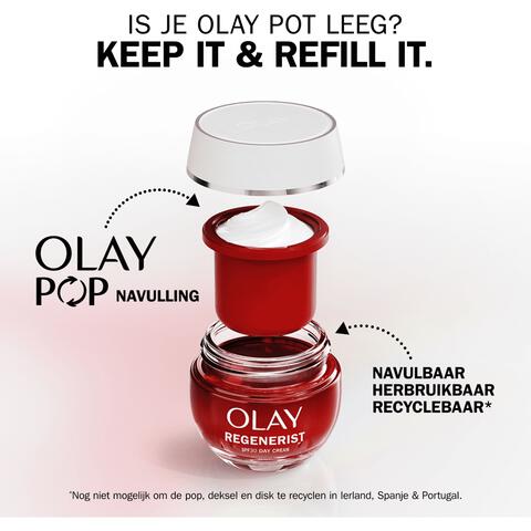 Olay Regenerist Dagcrème SPF 30 Navulling 50 ML
