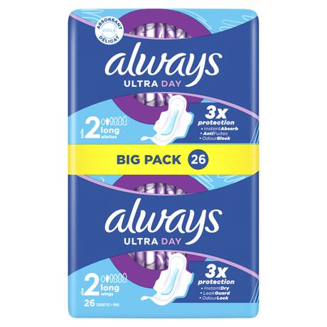 Always Maandverband Ultra Long Wings Big Pack