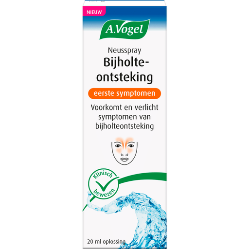 A.Vogel Neusspray Bijholte Ontsteking Eerste Symptomen 20 ML