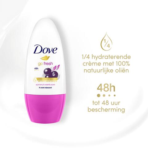 Dove Go Fresh Açaí Berry & Waterlily Anti-Transpirant Deodorant Roller&nbsp;50 ML